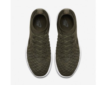 Chaussure Nike Lunar Magista Ii Flyknit Fc Pour Homme Lifestyle Kaki Cargo/Kaki Cargo/Blanc/Kaki Cargo_NO. 852614-300