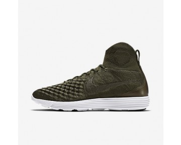 Chaussure Nike Lunar Magista Ii Flyknit Fc Pour Homme Lifestyle Kaki Cargo/Kaki Cargo/Blanc/Kaki Cargo_NO. 852614-300