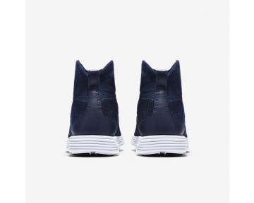 Chaussure Nike Lunar Magista Ii Flyknit Pour Homme Lifestyle Bleu Marine Collège/Noir/Blanc/Bleu Marine Collège_NO. 852614-401