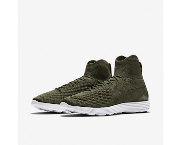 Chaussure Nike Lunar Magista Ii Flyknit Pour Homme Lifestyle Kaki Cargo/Kaki Cargo/Blanc/Kaki Cargo_NO. 852614-300