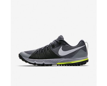 Chaussure Nike Air Zoom Wildhorse 4 Pour Homme Running Gris Foncé/Noir/Discret/Gris Loup_NO. 880565-001