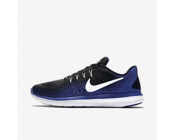 Chaussure Nike Flex 2017 Rn Pour Homme Running Noir/Bleu Royal Profond/Blanc_NO. 898457-004