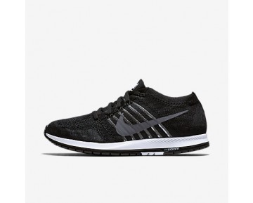 Chaussure Nike Zoom Flyknit Streak Pour Homme Running Noir/Blanc/Gris Foncé_NO. 835994-010