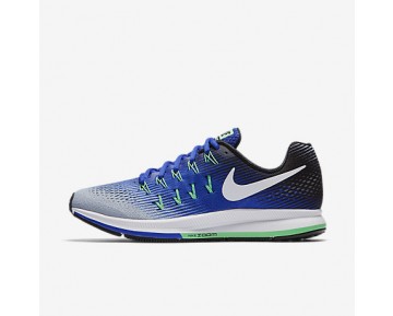 Chaussure Nike Air Zoom Pegasus 33 Pour Homme Running Bleu Souverain/Gris Loup/Noir/Blanc_NO. 831352-008