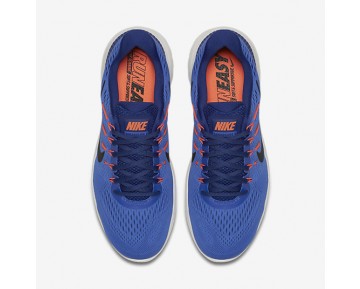 Chaussure Nike Lunarglide 8 Pour Homme Running Bleu Moyen/Bleu Royal Profond/Hyper Orange/Noir_NO. 843725-403