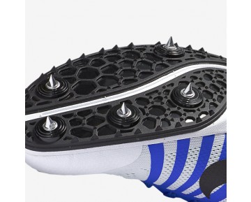Chaussure Nike Zoom D Pour Homme Running Blanc/Bleu Coureur/Noir_NO. 819164-100
