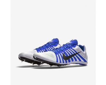 Chaussure Nike Zoom D Pour Homme Running Blanc/Bleu Coureur/Noir_NO. 819164-100