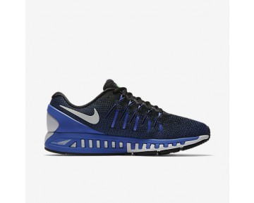 Chaussure Nike Air Zoom Odyssey 2 Pour Homme Running Noir/Bleu Moyen/Vert Electro/Blanc Sommet_NO. 844545-004