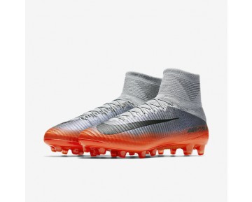 Chaussure Nike Mercurial Superfly V Cr7 Dynamic Fit Ag-Pro Pour Homme Football Gris Froid/Gris Loup/Cramoisi Total/Hématite Métallique_NO. 852510-001