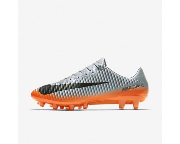 Chaussure Nike Mercurial Vapor Xi Cr7 Ag-Pro Pour Homme Football Gris Froid/Gris Loup/Cramoisi Total/Hématite Métallique_NO. 878647-001