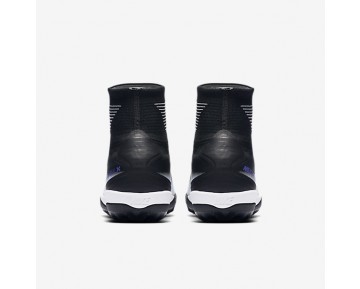 Chaussure Nike Mercurialx Proximo Ii Tf Pour Homme Football Noir/Hyper Raisin/Gris Loup/Noir_NO. 831977-005