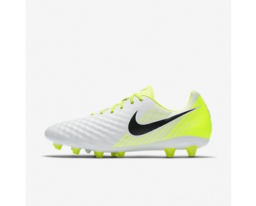 Chaussure Nike Magista Onda Ii Ag Pour Homme Football Blanc/Volt/Platine Pur/Noir_NO. 844419-109