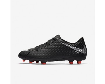 Chaussure Nike Hypervenom Phade 3 Fg Pour Homme Football Noir/Noir/Cramoisi Total/Argent Métallique_NO. 852547-001