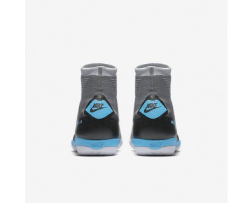 Chaussure Nike Mercurialx Proximo Ii Ic Pour Homme Football Gris Loup/Platine Pur/Bleu Laser/Blanc_NO. 831976-010