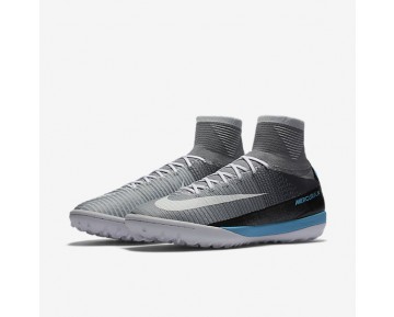 Chaussure Nike Mercurialx Proximo Ii Tf Pour Homme Football Gris Loup/Platine Pur/Bleu Laser/Blanc_NO. 831977-010