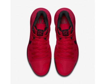 Chaussure Nike Kyrie 3 Pour Homme Basketball Rouge Université/Rouge Équipe/Noir_NO. 852395-600