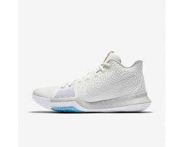 Chaussure Nike Kyrie 3 Pour Homme Basketball Ivoire/Beige Clair/Gris Pâle_NO. 852395-101