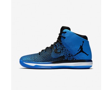 Chaussure Nike Air Jordan Xxxi Pour Homme Basketball Bleu Électrique/Noir/Blanc/Noir_NO. 845037-007