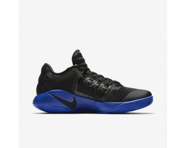 Chaussure Nike Hyperdunk 2016 Low Pour Homme Basketball Noir/Gris Foncé/Bleu Électrique_NO. 844363-040
