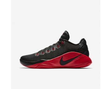 Chaussure Nike Hyperdunk 2016 Low Pour Homme Basketball Noir/Gris Foncé/Rouge Université_NO. 844363-060