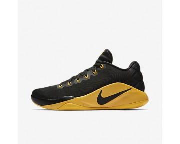 Chaussure Nike Hyperdunk 2016 Low Pour Homme Basketball Noir/Gris Foncé/Or Université_NO. 844363-070