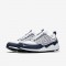 Chaussure Nike Air Zoom Spiridon Pour Homme Lifestyle Blanc/Bleu Nuit Clair/Argent_NO. 849776-103